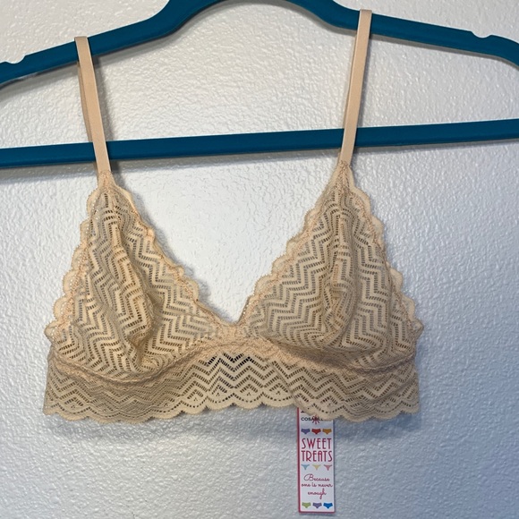 Cosabella Other - Cosabella Sweet Treats Geo Soft Bra in Blush Bralette